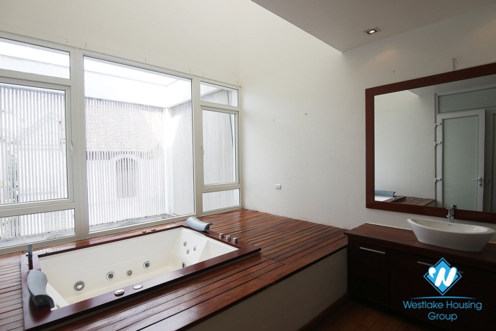 A superb house with modern design and a lot of natural light for rent in Tay Ho